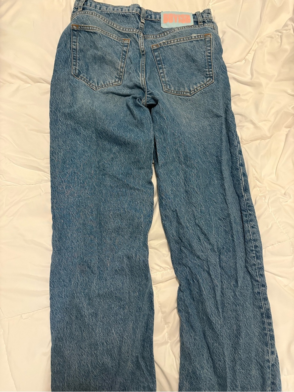 Boyish Light Blue Relaxed Straight Jeans- The Ziggy Jeans
